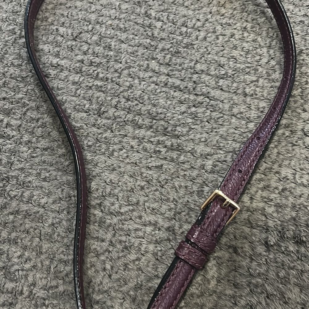 Kate Spade Plum Leather Crossbody Bag - Picture 9 of 10
